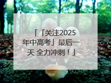 「关注2025年中高考」最后一天 全力冲刺！