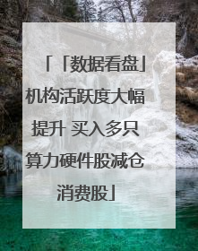 「数据看盘」机构活跃度大幅提升 买入多只算力硬件股减仓消费股