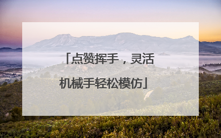 点赞挥手，灵活机械手轻松模仿