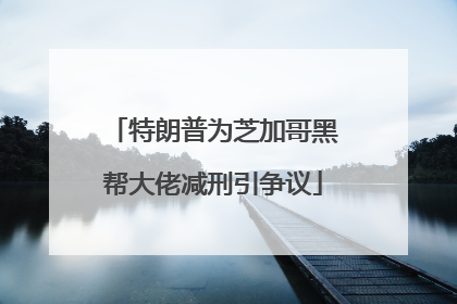 特朗普为芝加哥黑帮大佬减刑引争议