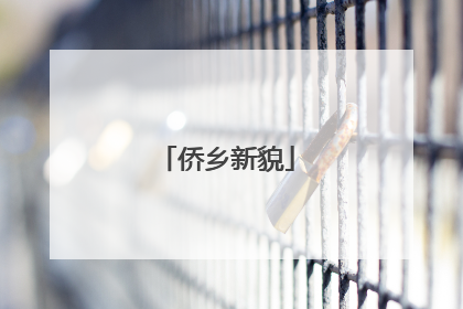 侨乡新貌
