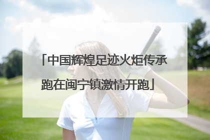 中国辉煌足迹火炬传承跑在闽宁镇激情开跑