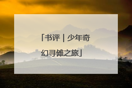 书评｜少年奇幻寻傩之旅