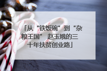 从“铁饭碗”到“杂粮王国” 赵玉娥的三十年扶贫创业路