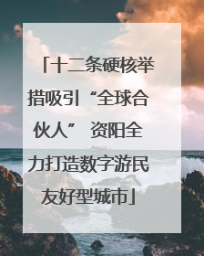 十二条硬核举措吸引“全球合伙人” 资阳全力打造数字游民友好型城市