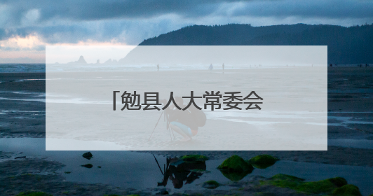 勉县人大常委会多措并举筑牢生态环境安全底线