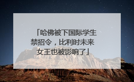 哈佛被下国际学生禁招令，比利时未来女王也被影响了