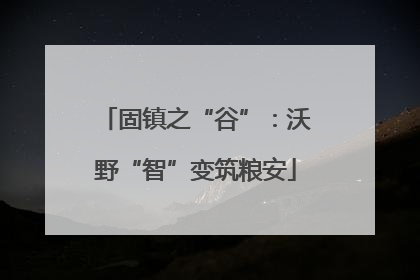 固镇之“谷”：沃野“智”变筑粮安
