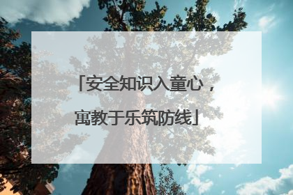 安全知识入童心，寓教于乐筑防线