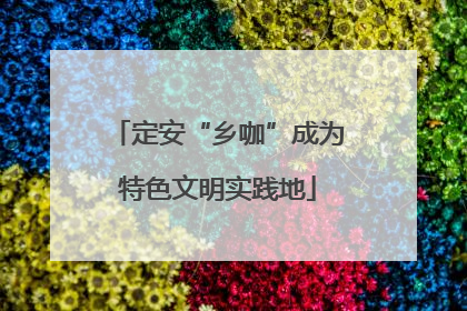 定安“乡咖”成为特色文明实践地