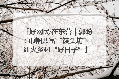 好网民·在东营｜郭盼：巾帼共富“馒头坊” 红火乡村“好日子”