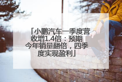 小鹏汽车一季度营收增1.4倍：预期今年销量翻倍，四季度实现盈利