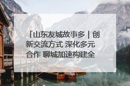山东友城故事多｜创新交流方式 深化多元合作 聊城加速构建全球友城新格局