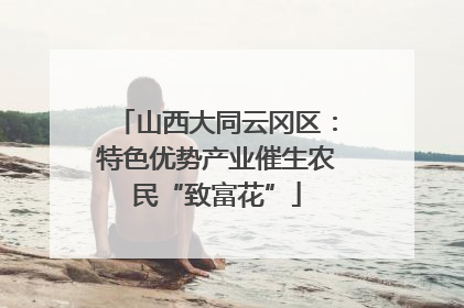 山西大同云冈区：特色优势产业催生农民“致富花”