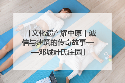 文化遗产耀中原｜诚信与建筑的传奇故事——邓城叶氏庄园