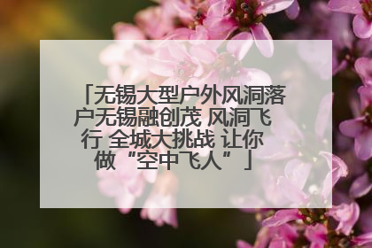 无锡大型户外风洞落户无锡融创茂 风洞飞行 全城大挑战 让你做“空中飞人”