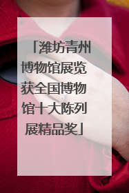 潍坊青州博物馆展览获全国博物馆十大陈列展精品奖