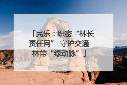民乐：织密“林长责任网” 守护交通林带“绿动脉”