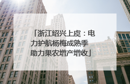 浙江绍兴上虞：电力护航杨梅成熟季 助力果农增产增收