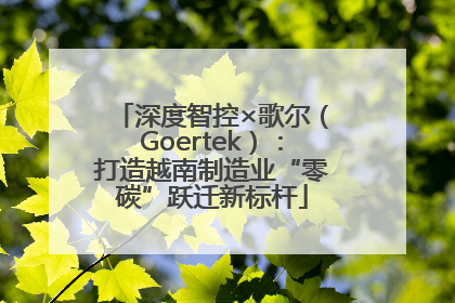 深度智控×歌尔（Goertek）：打造越南制造业“零碳”跃迁新标杆