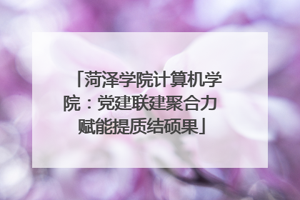 菏泽学院计算机学院：党建联建聚合力 赋能提质结硕果