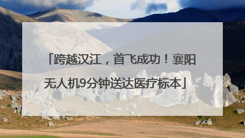 跨越汉江，首飞成功！襄阳无人机9分钟送达医疗标本