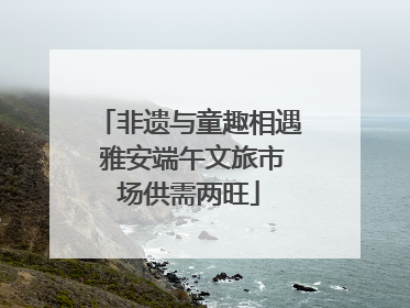 非遗与童趣相遇 雅安端午文旅市场供需两旺