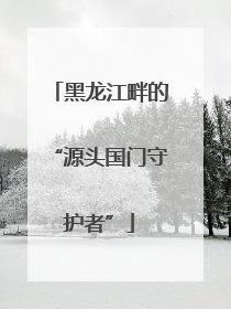 黑龙江畔的“源头国门守护者”